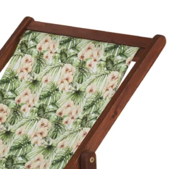 Beliani - ANZIO|AVELLINO - Ligstoel Doek Set Van 2 - Roze - Polyester -Tuin & Buiten 10063129