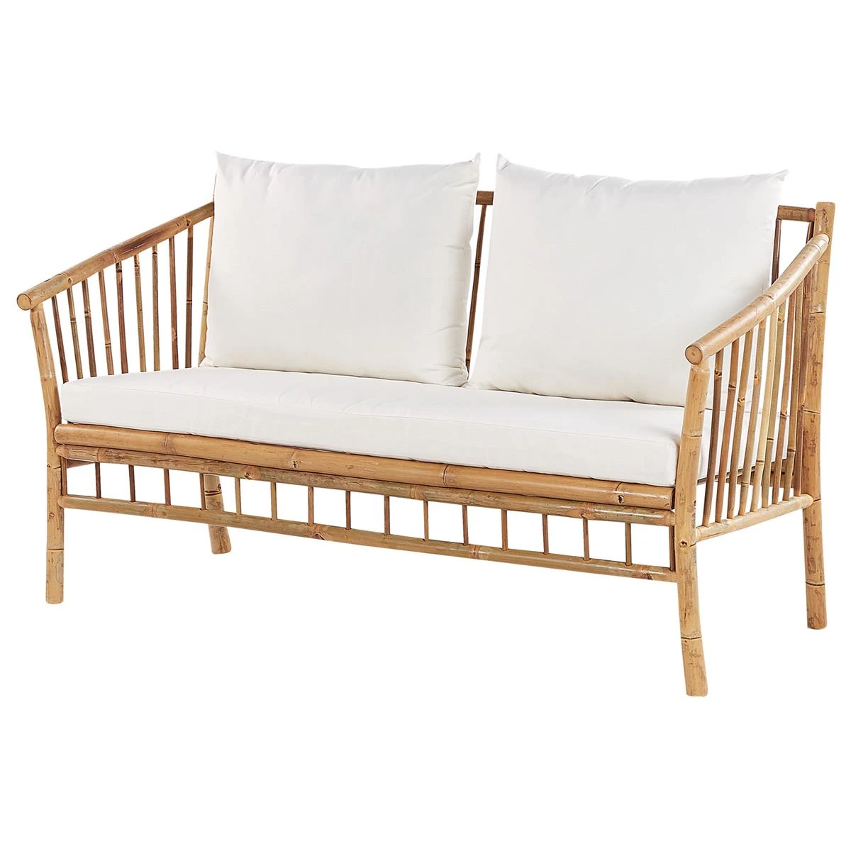 Beliani - MAGGIORE - Loungeset Voor 4 - Lichte Houtkleur - Bamboehout Beliani - MAGGIORE - Loungeset Voor 4 - Lichte Houtkleur - Bamboehout -Tuin & Buiten 10102535