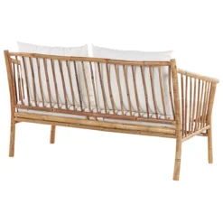 Beliani - MAGGIORE - Loungeset Voor 4 - Lichte Houtkleur - Bamboehout 4 Beliani - MAGGIORE - Loungeset Voor 4 - Lichte Houtkleur - Bamboehout -Tuin & Buiten 10102537