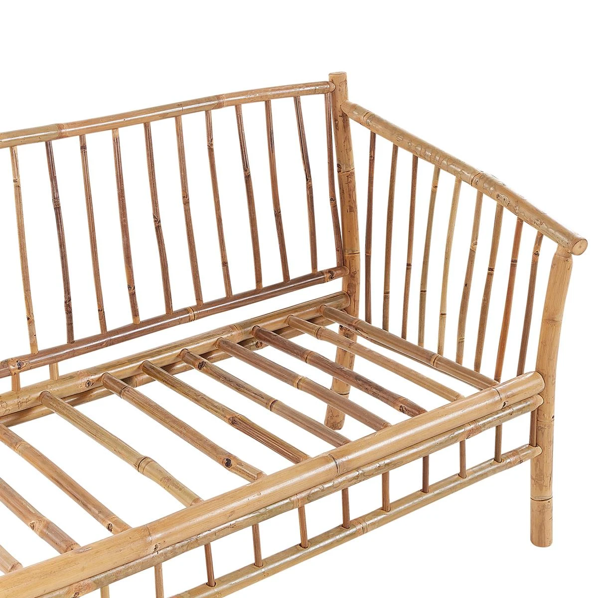 Beliani - MAGGIORE - Loungeset Voor 4 - Lichte Houtkleur - Bamboehout Beliani - MAGGIORE - Loungeset Voor 4 - Lichte Houtkleur - Bamboehout -Tuin & Buiten 10102540