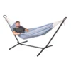 123Hammock Hangmat Met Standaard Eénpersoons Rustic Single Blauw
