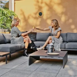 Exotan Bari Platform Loungeset - Grijs 3 Exotan Bari Platform Loungeset - Grijs -Tuin & Buiten 10200431