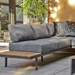 Exotan Bari Platform Loungeset - Grijs 5 Exotan Bari Platform Loungeset - Grijs -Tuin & Buiten 10200434