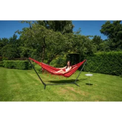 Tropilex® Hangmat Eénpersoons Bonaire Fire Rood -Tuin & Buiten 10423753