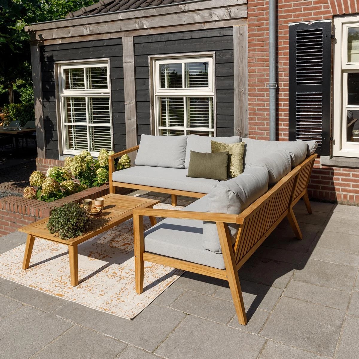 Exotan Lucca Loungeset - Hoekbank Exotan Lucca Loungeset - Hoekbank -Tuin & Buiten 10446335