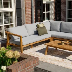 Exotan Lucca Loungeset - Hoekbank 2 Exotan Lucca Loungeset - Hoekbank -Tuin & Buiten 10446344