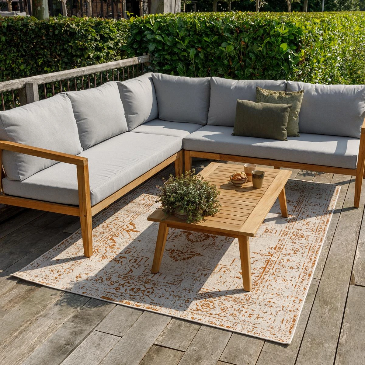 Exotan Lucca Loungeset - Hoekbank Exotan Lucca Loungeset - Hoekbank -Tuin & Buiten 10446348