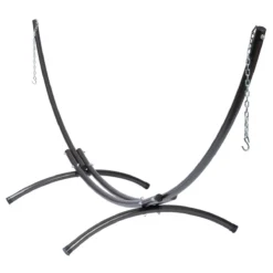 Tropilex® Hangmatstandaard Eénpersoons Arc Zwart