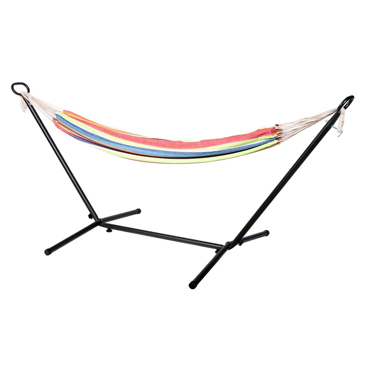 123Hammock Hangmat Eénpersoons Tura Single Veelkleurig 123Hammock Hangmat Eénpersoons Tura Single Veelkleurig -Tuin & Buiten 10666879