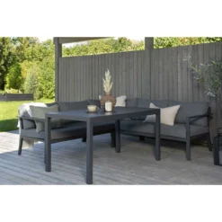 24Designs Alentejo Tuinset - Zwart Aluminium 7 24Designs Alentejo Tuinset - Zwart Aluminium -Tuin & Buiten 10813423