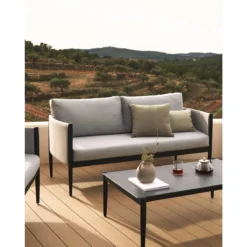 Kave Home - Satuna Set Van 2 Fauteuils, 2-zitsbank En Salontafel In 4 Kave Home - Satuna Set Van 2 Fauteuils, 2-zitsbank En Salontafel In -Tuin & Buiten 10855200