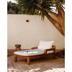 Kave Home - Forcanera Ligstoel In Massief Teakhout -Tuin & Buiten 10855581