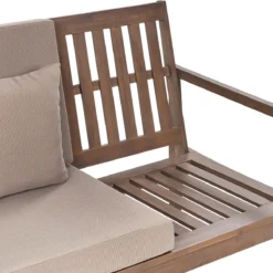 Beliani-PATAJA-Loungeset-Donkerhout-FSC® Gecertificeerd Acaciahout 7 Beliani-PATAJA-Loungeset-Donkerhout-FSC® Gecertificeerd Acaciahout -Tuin & Buiten 10899923