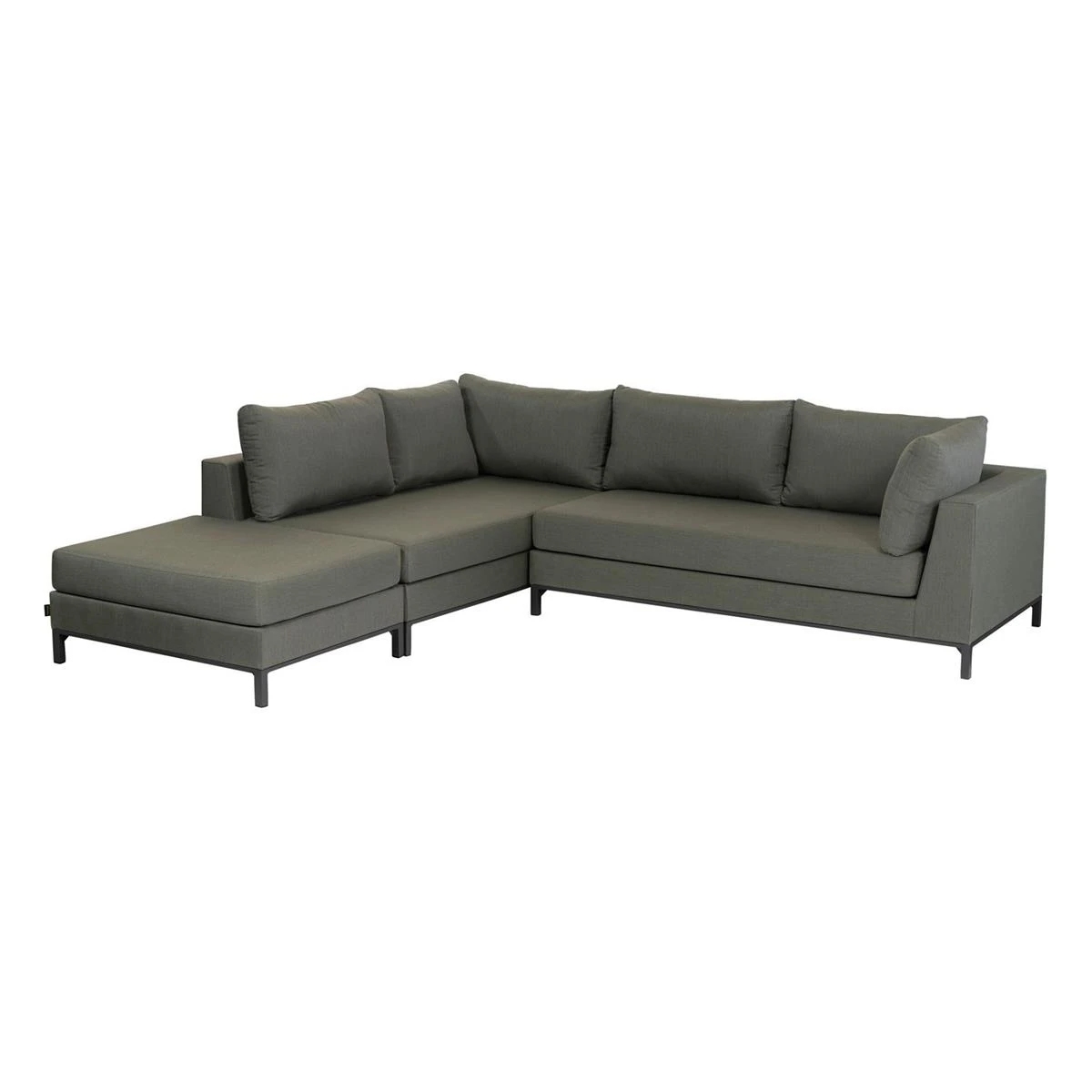 Exotan Loungeset Buiten Capri - Aluminium - Groen - 60x246x262 Exotan Loungeset Buiten Capri - Aluminium - Groen - 60x246x262 -Tuin & Buiten 10911628