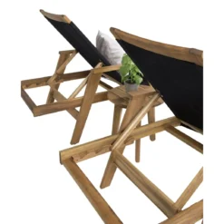 24Designs Antella Ligbed - Set Van 2 - Inclusief Bijzettafel -Tuin & Buiten 10914736