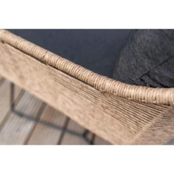 4 Seasons Outdoor Belmond Loungeset 4-delig -Dali Tafel 110x60 Cm -Tuin & Buiten 10935133