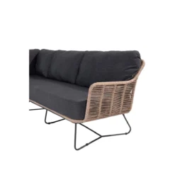 4 Seasons Outdoor Belmond Loungeset 4-delig -Dali Tafel 110x60 Cm -Tuin & Buiten 10935146