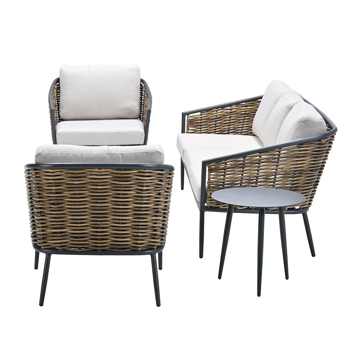 Garden Impressions San Vito Loungeset 5-delig - Zand Garden Impressions San Vito Loungeset 5-delig - Zand -Tuin & Buiten 10937060