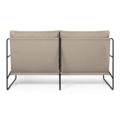 Ferm LIVING Desert 2-zitsbank Black Dolce - Dark Sand 4 Ferm LIVING Desert 2-zitsbank Black Dolce - Dark Sand -Tuin & Buiten 11005351