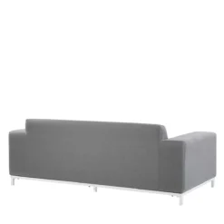 Beliani - ROVIGO - Loungeset Voor 5 - Grijs - Polyester -Tuin & Buiten 11148729