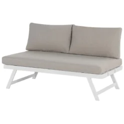 Beliani - COCCORINO - Loungeset Voor 5 - Grijs - Aluminium 7 Beliani - COCCORINO - Loungeset Voor 5 - Grijs - Aluminium -Tuin & Buiten 11153332