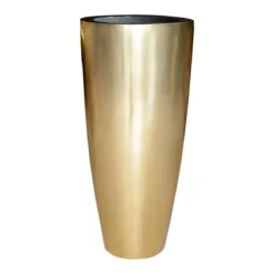 Vase The World Kentucky Bloempot Ø 37 Cm - Goud