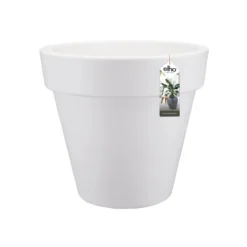 Elho Pure Round Bloempot Ø 50 Cm - Wit -Tuin & Buiten 11454678