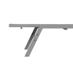 Beliani - NOLI - Strandstoel - Zwart - Staal -Tuin & Buiten 9432423