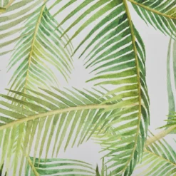 Beliani - CINE - Ligstoel Doek Set Van 2 - Groen - Polyester -Tuin & Buiten 9435674