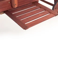 Beliani - MARLBORO | JAVA | TOSCANA - Ligstoel - Donkere Houtkleur 7 Beliani - MARLBORO | JAVA | TOSCANA - Ligstoel - Donkere Houtkleur -Tuin & Buiten 9438957