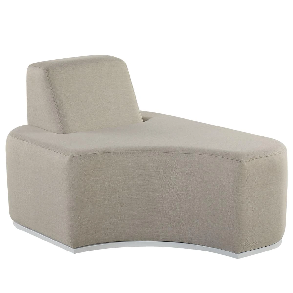 Beliani - FABRO - Loungeset Voor 4 - Grijs - Polyester Beliani - FABRO - Loungeset Voor 4 - Grijs - Polyester -Tuin & Buiten 9444069