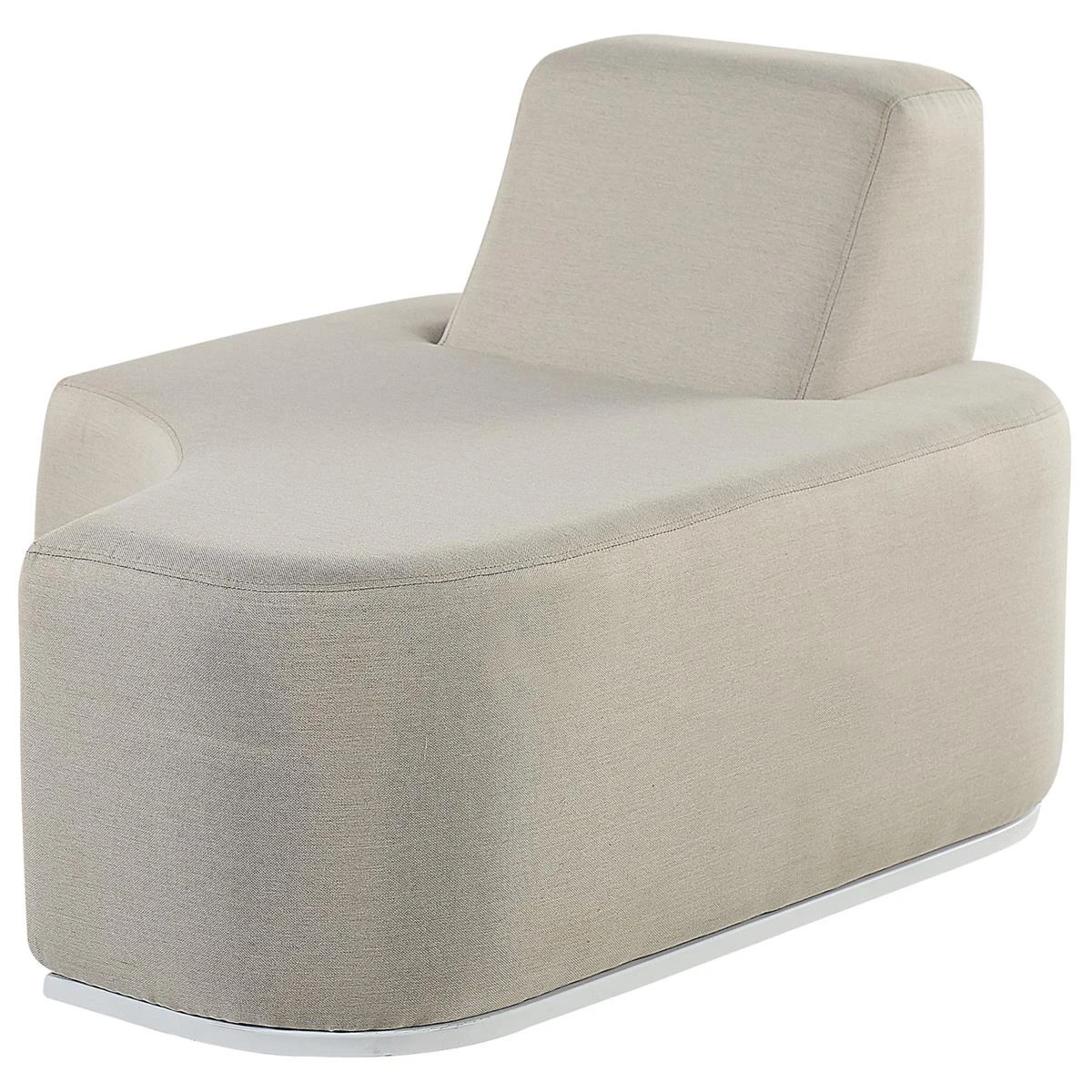 Beliani - FABRO - Loungeset Voor 4 - Grijs - Polyester Beliani - FABRO - Loungeset Voor 4 - Grijs - Polyester -Tuin & Buiten 9444084