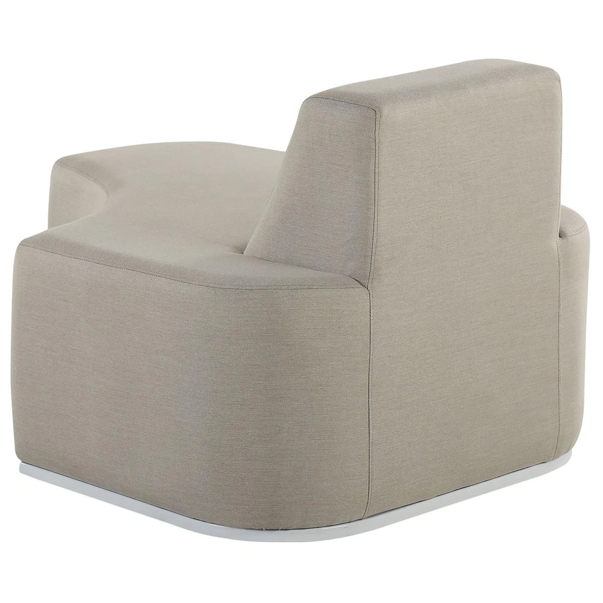 Beliani - FABRO - Loungeset Voor 4 - Grijs - Polyester Beliani - FABRO - Loungeset Voor 4 - Grijs - Polyester -Tuin & Buiten 9444089