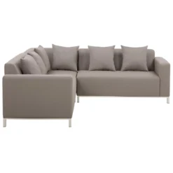Beliani - BELIZE - Loungeset Voor 5 - Beige - Polyester 6 Beliani - BELIZE - Loungeset Voor 5 - Beige - Polyester -Tuin & Buiten 9445542