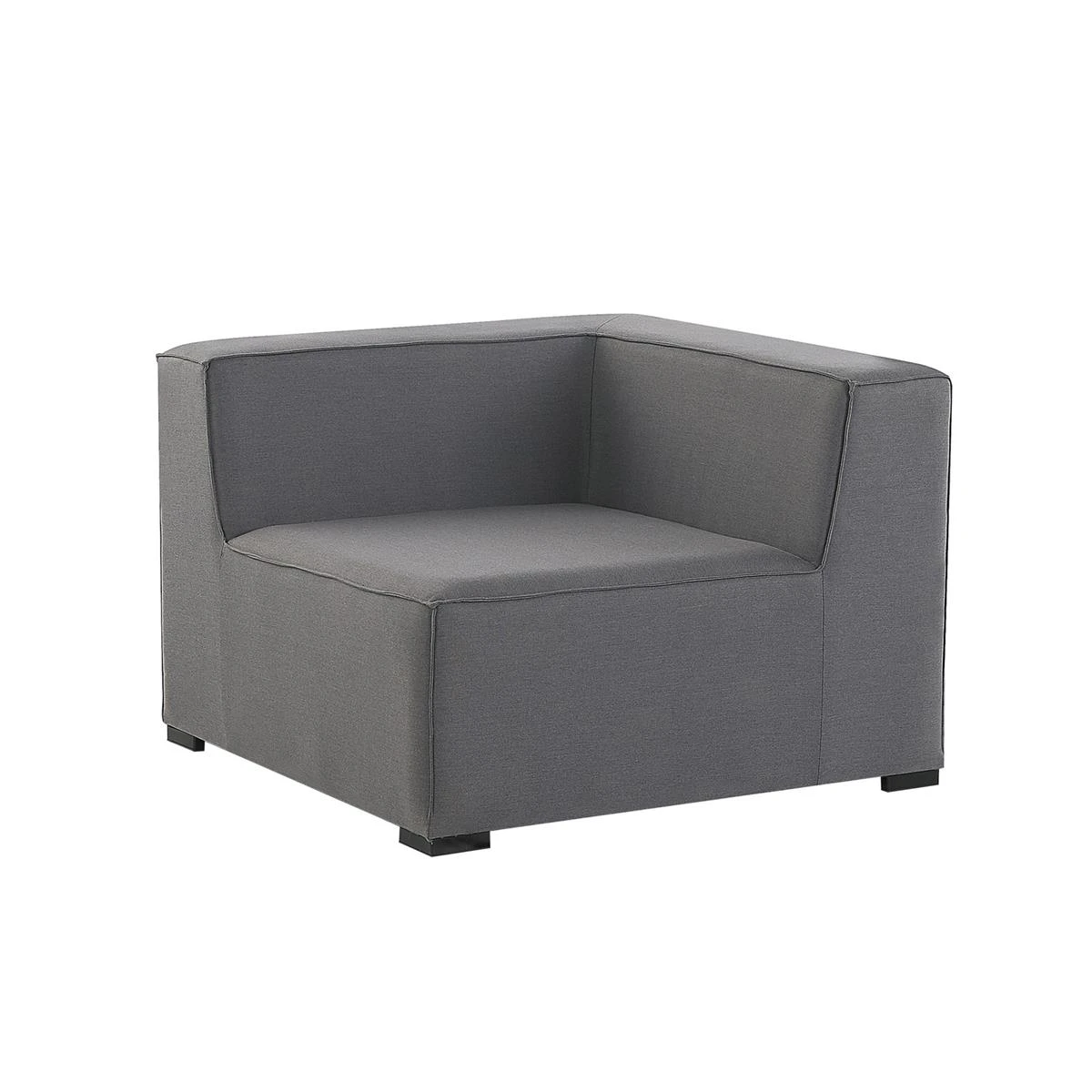 Beliani - AREZZO - Loungeset Voor 7 Rechtszijdig - Grijs - Polyester Beliani - AREZZO - Loungeset Voor 7 Rechtszijdig - Grijs - Polyester -Tuin & Buiten 9447675