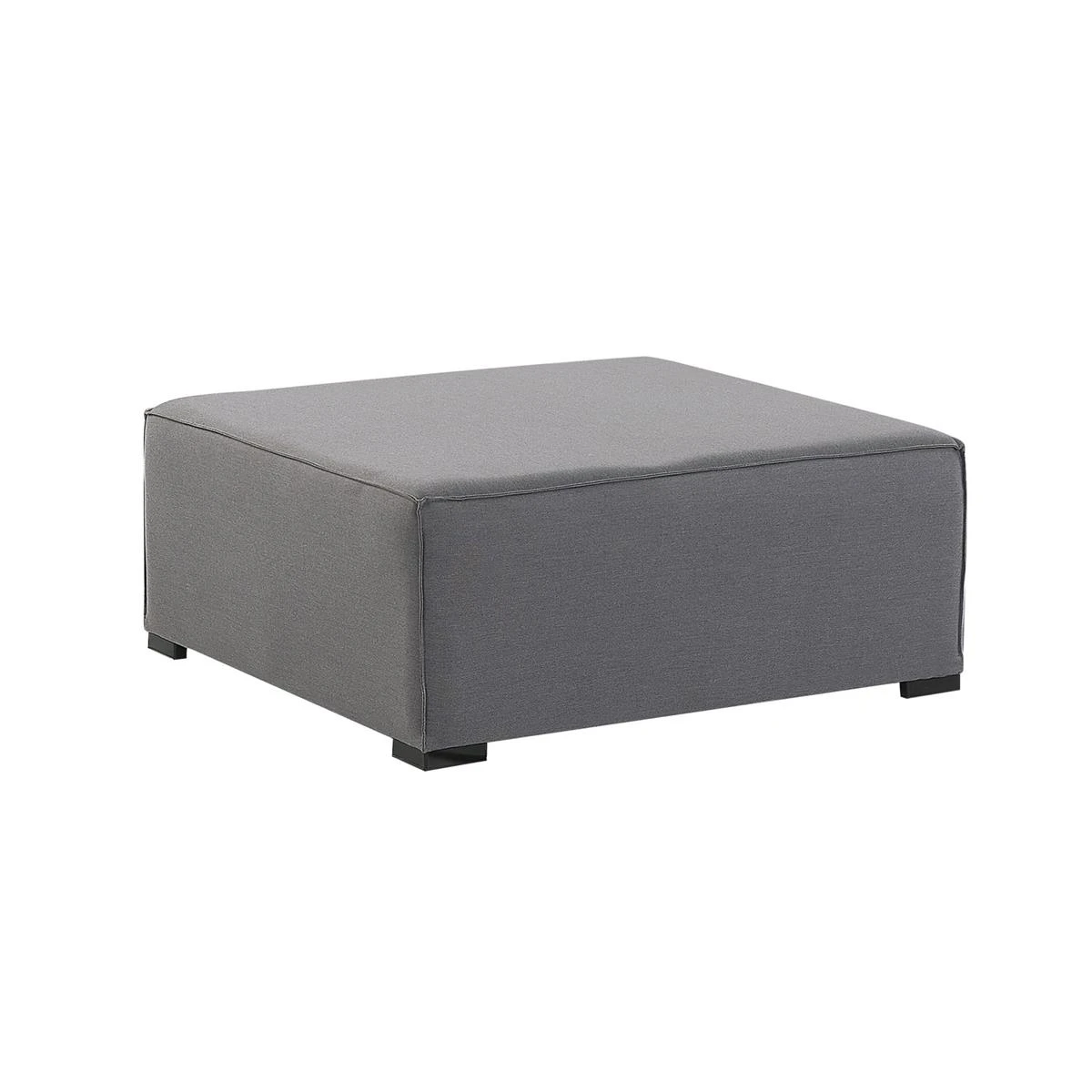 Beliani - AREZZO - Loungeset Voor 7 Rechtszijdig - Grijs - Polyester Beliani - AREZZO - Loungeset Voor 7 Rechtszijdig - Grijs - Polyester -Tuin & Buiten 9447678