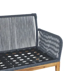 Beliani - MERANO - Loungeset Voor 4 - Wit - Acaciahout 6 Beliani - MERANO - Loungeset Voor 4 - Wit - Acaciahout -Tuin & Buiten 9450097