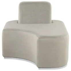 Beliani - FABRO - Loungeset Voor 4 - Grijs - Polyester 4 Beliani - FABRO - Loungeset Voor 4 - Grijs - Polyester -Tuin & Buiten 9451034