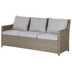Beliani - FONTI - Loungeset Voor 5 - Natuurlijk - PE Rotan 5 Beliani - FONTI - Loungeset Voor 5 - Natuurlijk - PE Rotan -Tuin & Buiten 9451629