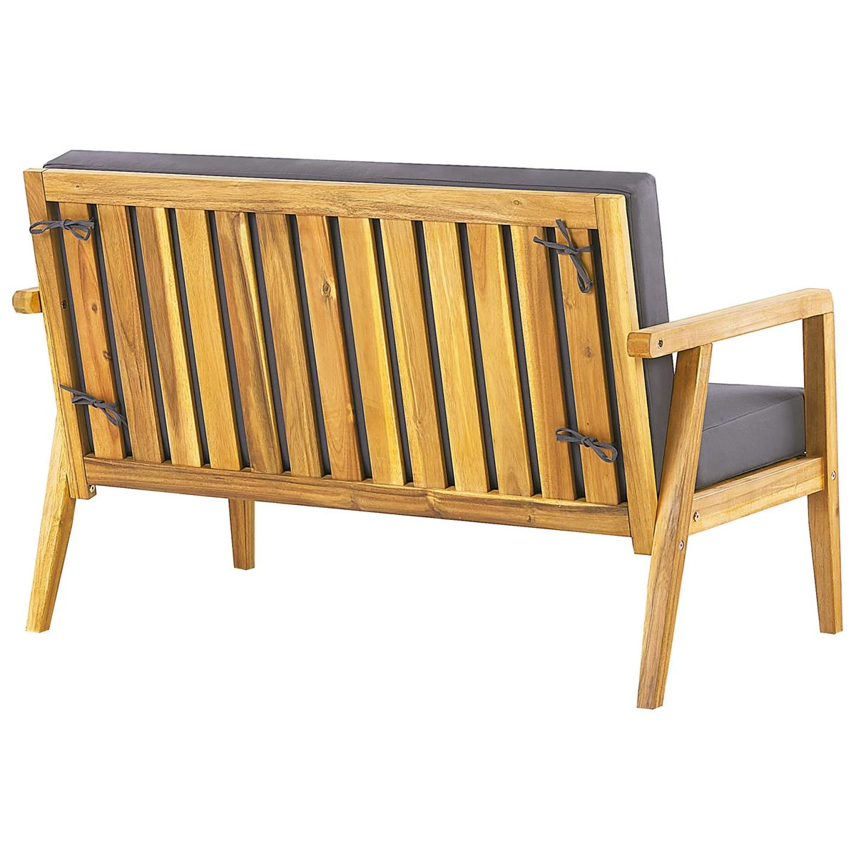 Beliani - PALLANO - Loungeset - Lichte Houtkleur - Acaciahout Beliani - PALLANO - Loungeset - Lichte Houtkleur - Acaciahout -Tuin & Buiten 9478322