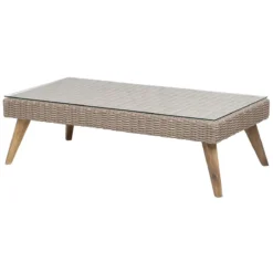 Beliani - VITTORIA - Loungeset Voor 5 - Natuurlijk - PE Rotan 9 Beliani - VITTORIA - Loungeset Voor 5 - Natuurlijk - PE Rotan -Tuin & Buiten 9480846