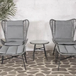 SenS-Line Milan Loungeset -Tuin & Buiten 9607455