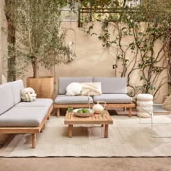 Kave Home Viridis Loungeset - 4 Personen -Tuin & Buiten 9633727