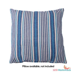 123Hammock Hangmat Met Standaard Eénpersoons Rustic Single Blauw -Tuin & Buiten 9710763