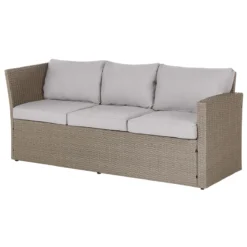 Beliani - BARDI - Loungeset Voor 5 - Natuurlijk - PE Rotan 5 Beliani - BARDI - Loungeset Voor 5 - Natuurlijk - PE Rotan -Tuin & Buiten 9723264