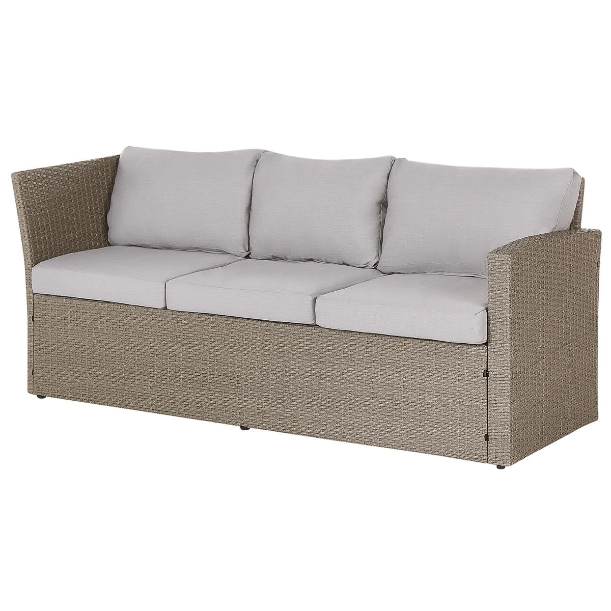 Beliani - BARDI - Loungeset Voor 5 - Natuurlijk - PE Rotan Beliani - BARDI - Loungeset Voor 5 - Natuurlijk - PE Rotan -Tuin & Buiten 9723264